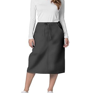 New Fashion Premium Quality Scrub Skirt Top Selling Wholesale Custom Cotton Made Scrub Skirt For Adult Use - Product Image 4