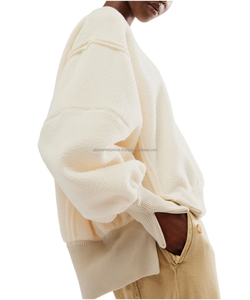 Sweat-shirt femme personnalisé pour femme Sweat-shirt polaire oversize pour femme - Product Image 4