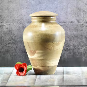 Big Selling Funeral Wooden Cremation <b>Urns</b> Funeral <b>Urn</b> Wood Cremation <b>Urn</b> for Keeping Human Ashes Wholesale Cremation <b>Jar</b> - Product Image 6