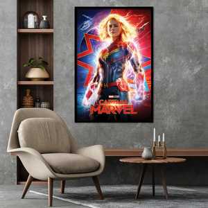 Póster de Capitana Marvel: Más Alto, Más Lejos, Más Rápido, Impresión Digital para Decoración Educativa - Product Image 1