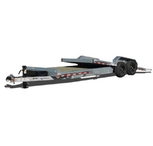 Quality Tilt deck gravity partial trailer with gravity lowering valve sand blasted steel base frame and 5 ton capacity - Product Image 6