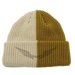 2024 nouveauté à la mode de haute qualité 100% laine et acrylique Plaid brodé bonnet chapeau Logo personnalisé accessoire d'hiver - Product Image 2