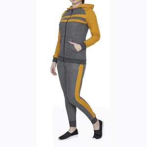 Vente chaude Survêtements de sport personnalisés de haute qualité Survêtements pour femmes Ensemble 2 pièces Survêtement de sport pour femmes Service OEM - Product Image 6