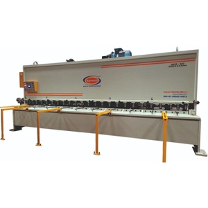 Cizalla hidráulica 5000 mm Longitud de corte 6 mm Acero inoxidable 8 mm Acero dulce 25 HP Potencia Corte de metal resistente - Product Image 3