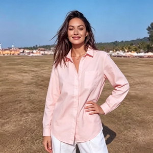 Camicia Casual da <span class=keywords><strong>Donna</strong></span> Personalizzata, Traspirante, a Maniche Lunghe, con Bottoni, Leggera, Oversize, Estiva, Vestibilità Ampia - Product Image 2