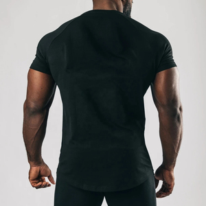 Venta al por mayor personalizado entrenamiento camiseta gimnasio Atlético masculino deporte desgaste activo Fitness hombres gimnasio desgaste camisetas - Product Image 4