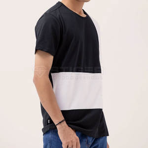 Camiseta deportiva de manga corta de alta calidad para hombre para verano Fitness al aire libre hecha de cómodo material de poliéster/algodón - Product Image 3