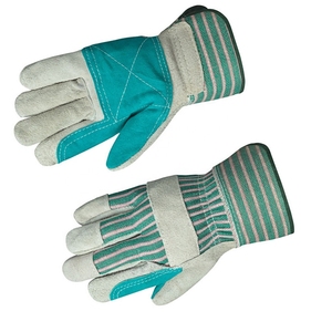 Gants en cuir isolés unisexes pour sports d'hiver imprimés pour la randonnée en plein air, sports d'hiver et la sécurité à la mode. - Product Image 2