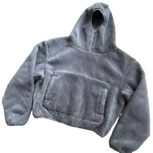 Sweat à capuche épais de style japonais Épaisseur 560g Pull en molleton d'agneau Sweat à capuche demi-zip pour hommes - Product Image 1