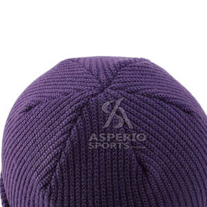 Qualité supérieure Dernière conception Bonnets Casquettes Vente en gros 100% Laine & Coton Bonnets personnalisés Casquettes - Product Image 5
