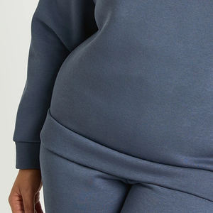 Sweat-shirt oversize à épaules dénudées pour femme avec logo personnalisé, manches longues, matière confortable et respirante pour l'hiver - Product Image 3