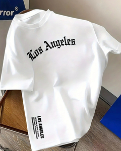 2025 <b>Men's</b> Summer Knitted Eco-Friendly Breathable Formal Solid Regular Fit O-Neck Short Sleeve T-<b>shirt</b> with Customized Logo 180g - Product Image 1