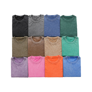 Camiseta Extra Grande Personalizada con Lavado Ácido, Algodón Jersey Grueso y Transpirable, Hombros Caídos, Estilo Vintage, Tallas Grandes - Product Image 6