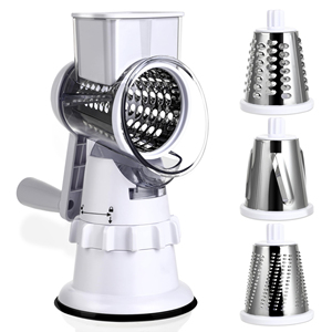 Déchiqueteur et râpe à légumes TEXLERA pour la cuisine - Plastique multifonctionnel respirant et écologique pour le fromage, le chou et plus encore - Product Image 1