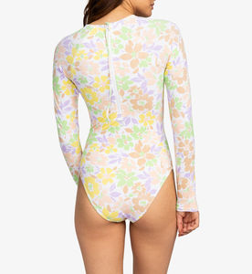 Good Quality Breathable Sublimated Cheap Price Long Sleeve <b>Rash</b> <b>Guard</b> <b>For</b> Ladies Custom Logo Printed Stylish <b>Women</b> <b>Rash</b> <b>Guards</b> - Product Image 2