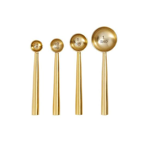 Cuillère à mesurer en laiton d'excellente qualité Cuillère à mesurer de conception fantaisie Cuillère à mesurer en grains de café Vente supérieure - Product Image 1