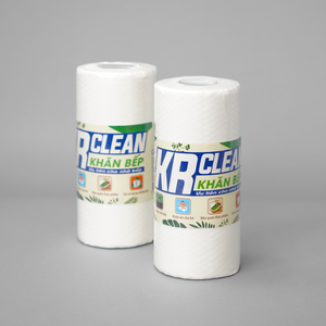 Krclean-Toallitas de limpieza de cocina, lavables y absorbentes, color blanco, reutilizables, respetuosas con el medio ambiente, 50 hojas - Product Image 1