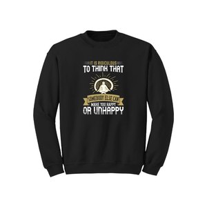 Sweat-shirt en coton mélangé Style décontracté Bouddha Thèmes Imprimer 12 Options de couleur 260-280 GSM Placement de conception personnalisable pour l'hiver - Product Image 2