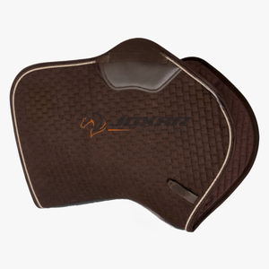 Top vente en gros tapis de selle de cheval anglais matériau durable tissu respirant doublure douce conception équestre confortable - Product Image 6