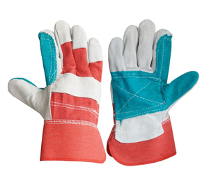 Protexa Industries ถุงมือหนังวัวแบบแยกนิ้ว10.5นิ้วถุงมือนิรภัยกันความร้อนสำหรับ ZO-0083ทั่วไป - Product Image 5