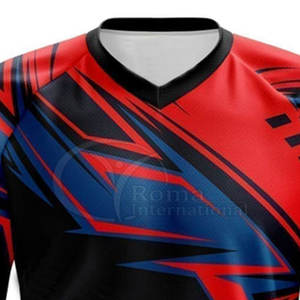Jersey de Motocross Sublimado de Alta Calidad, Personalizable con Logotipo, Jersey de Carreras de Motocross al Por Mayor - Product Image 3