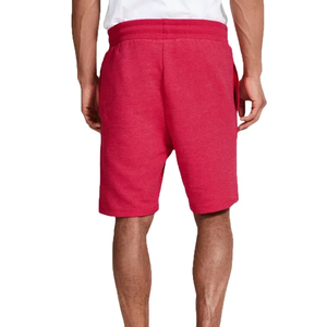 Shorts de sport pour hommes en coton, personnalisés, en tissu éponge français, avec un imprimé uni - Product Image 4