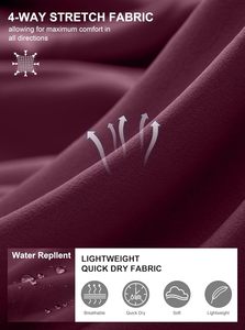 Short de golf décontracté pour homme 100% coton, léger, respirant, à séchage rapide, motif solide avec 3 poches, respectueux de l'environnement - Product Image 4