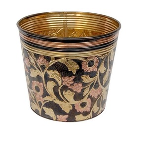 Maceta galvanizada de aspecto vintage hecha por Rael hierro galvanizado para decoración del hogar, casa de campo, oficina y decoración de jardín - Product Image 4