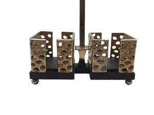 Porte-mouchoirs moderne et écologique pour bureau et maison, en métal fait main, avec logo personnalisé, accessoire de table pour salle de bain et table à manger - Product Image 3