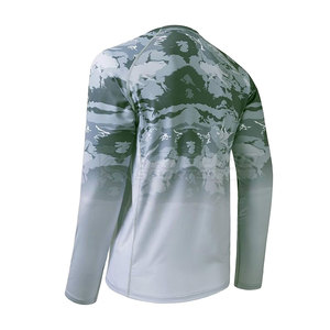 Diseña Tu Propio Logotipo, Camisetas de Pesca Personalizadas con Protección Solar UPF 50, Transpirables, Ligeras, 100% Poliéster - Product Image 2
