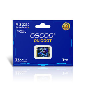 Para OSCOO ON1000T M.<span class=keywords><strong>2</strong></span> Gen 4.0 2230 SSD interno 256GB 512GB 1TB 2TB até 5200 MB/S Design unilateral para gamers - Product Image 3
