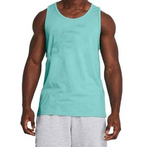 Camiseta sin Mangas Deportiva Informal de Algodón de Punto Transpirable para Hombre OEM - Precio Bajo, Alta Calidad - Product Image 4