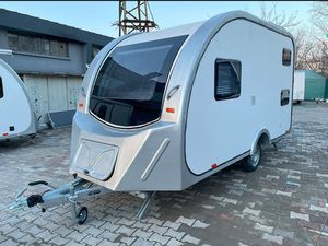 Achetez une mini caravane/camping-car en aluminium pour le camping et les voyages tout-terrain, une remorque polyvalente disponible en stock dès maintenant - Product Image 2