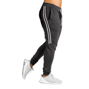 OEM logo personnalisé broderie design imprimé en gros automne et hiver nouvelle mode rayé épissage cordon pantalons décontractés pour hommes - Product Image 5