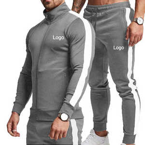 Survêtements décontractés pour hommes du fabricant Combinaisons de jogging à manches longues Ensembles de survêtements Vestes et pantalons de survêtement Ensemble 2 pièces Survêtements - Product Image 1