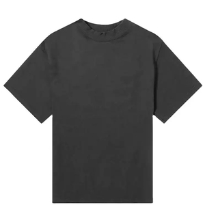 เสื้อยืดพอดีตัวแบบกล่องเสื้อยืดเปล่าเสื้อยืดไหล่หลวมๆสไตล์วินเทจ - Product Image 3