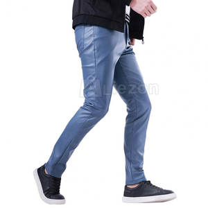 Pantalon en cuir personnalisé de haute qualité pour hommes Vente en ligne imperméable Pantalon en cuir pour hommes Vente en ligne - Product Image 1