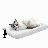 Hamac de bureau en tissu pour chat avec fonction de bain de soleil suspendu, design pour fenêtre et support suspendu pour animaux de compagnie