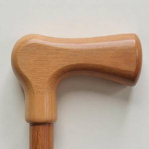 Bastón de Madera Resistente y Ecológico Hecho a Mano con Empuñadura Recta para Bastones Personalizados, Ayudas de Movilidad y Proyectos de Artesanía - Product Image 6