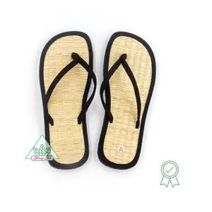 Mat Fiber Flip Flop Slipper With 100% Natural Material High Quality With Fashion Trend Vietnam Supplier