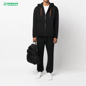 เสื้อฮู้ดซิปแบบพิมพ์ลาย สตรีทแวร์ ยูนิเซ็กซ์ ดีไซน์ทันสมัย แฟชั่น ระบายอากาศ แห้งเร็ว ผ้าฝ้ายฟลีซ/เสื้อสเวตเชิ้ต 100% - Product Image 4