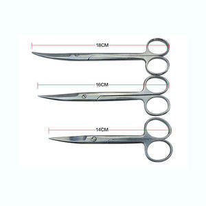 Supercut Tijeras de operación de acero inoxidable alemán Instrumento manual de grado quirúrgico recto Marca OEM disponible - Product Image 6