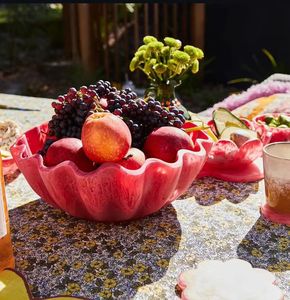 Service de salade de fruits en résine de meilleure qualité utilisé dans la maison hôtel et bol de bar fait à la main - Product Image 2