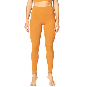 Leggings Deportivos Personalizados para Mujer, de Cintura Alta, Ajustados, Transpirables, de Secado Rápido, de Poliéster/Nailon Estampado, con Cintura Elástica - Product Image 6