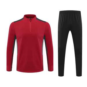 Chándal deportivo informal de dos piezas de alta calidad para hombre, sudadera de manga larga para exteriores, camisetas de entrenamiento de fútbol/fútbol para trotar - Product Image 3