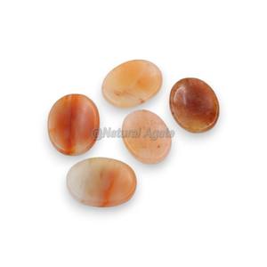 Agate noire forme ovale pierre d'inquiétude en gros naturel de haute qualité agate noire pierre ovale guérison et énergie reiki - Product Image 6