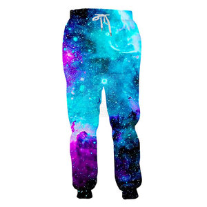 Customizable Casual Sublimation <b>Trouser</b> Men Mid Lightweight Eco-Friendly 100% Polyester Fabric High Quality <b>Drawstring</b> Closure - Product Image 2