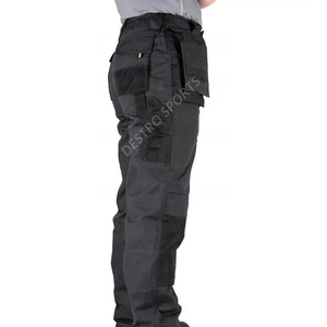 Best Selling Breathable Quick Dry Custom Logo Mens Softshell Sweatpants Cotton Liner Vintage Elastic Waist Waterproof Windproof - Product Image 4