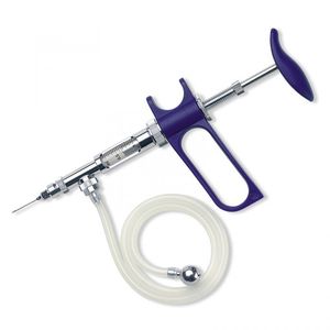 Jeringa automática para aves de corral de 0,5 ml, herramienta de inyección veterinaria para medicina múltiple, recarga automática de jeringa de inyección veterinaria - Product Image 5