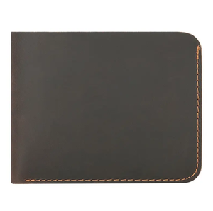 Cartera de cuero genuino de alta calidad para hombre con diseño de logotipo personalizado RFID Tarjetero Premium de largo-Venta al por mayor directa de fábrica - Product Image 5